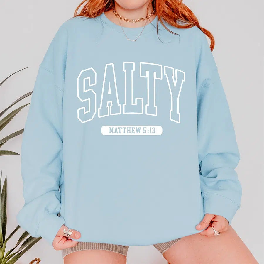 Light Blue Salty Unisex Sweatshirt