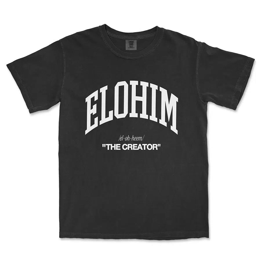 Black Elohim The Creator Unisex Tee
