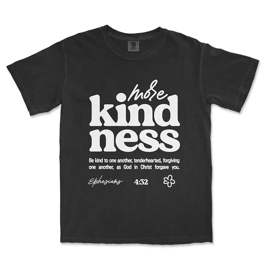 More Kindness Unisex Christian Tee in bay color