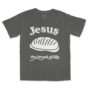 Jesus the bread of life in pepper color