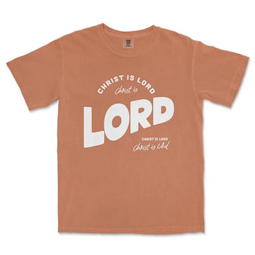 Christ is Lord Unisex Tee in yam color