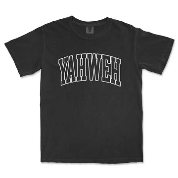 Yahweh Unisex Tee in black color