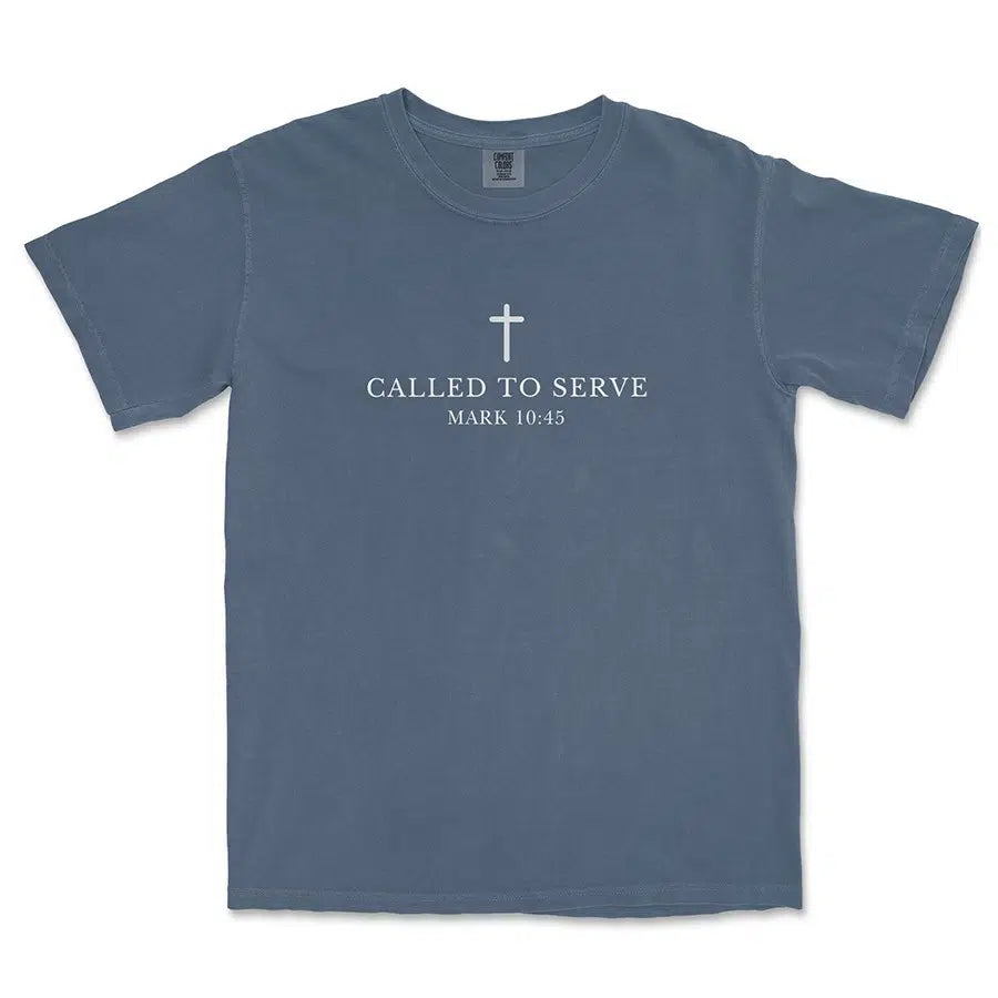 Called To Serve Tee in black color