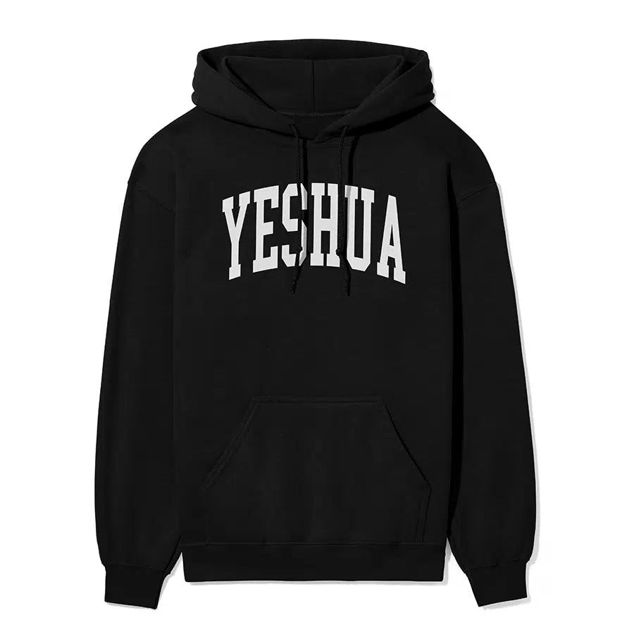 Yeshua Unisex Christian Hoodie in black color