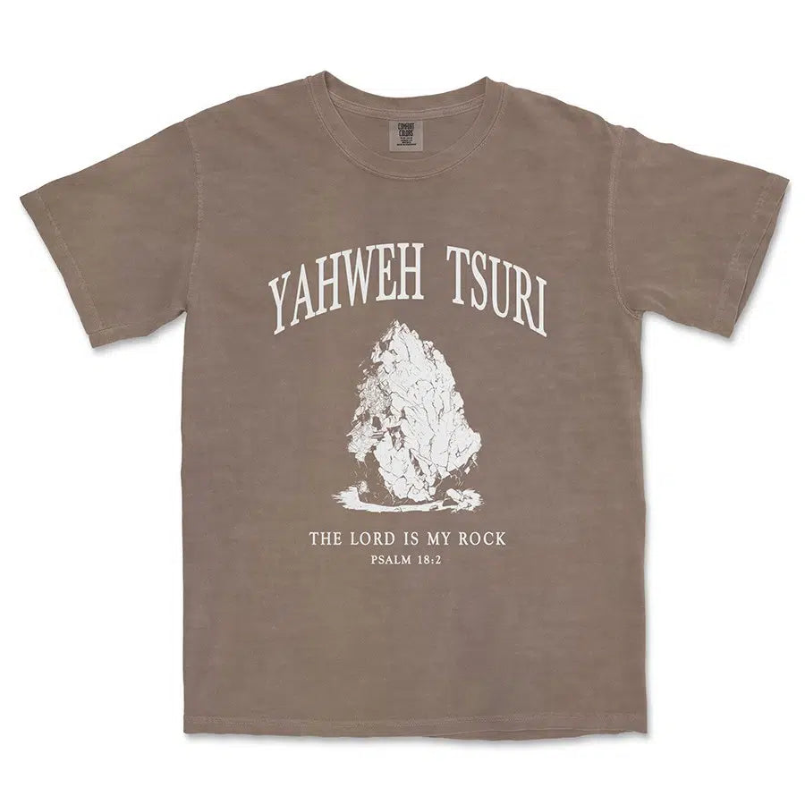 Yahweh Tsuri Unisex Tee in black color