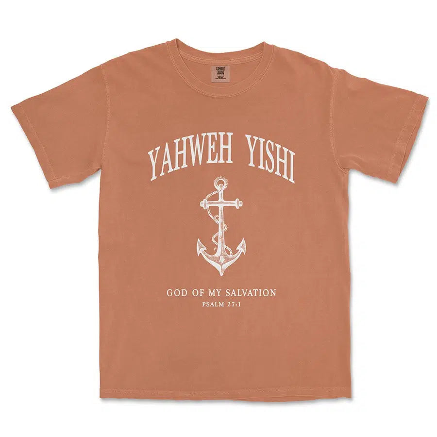 Yahweh Yishi Unisex Tee in black color