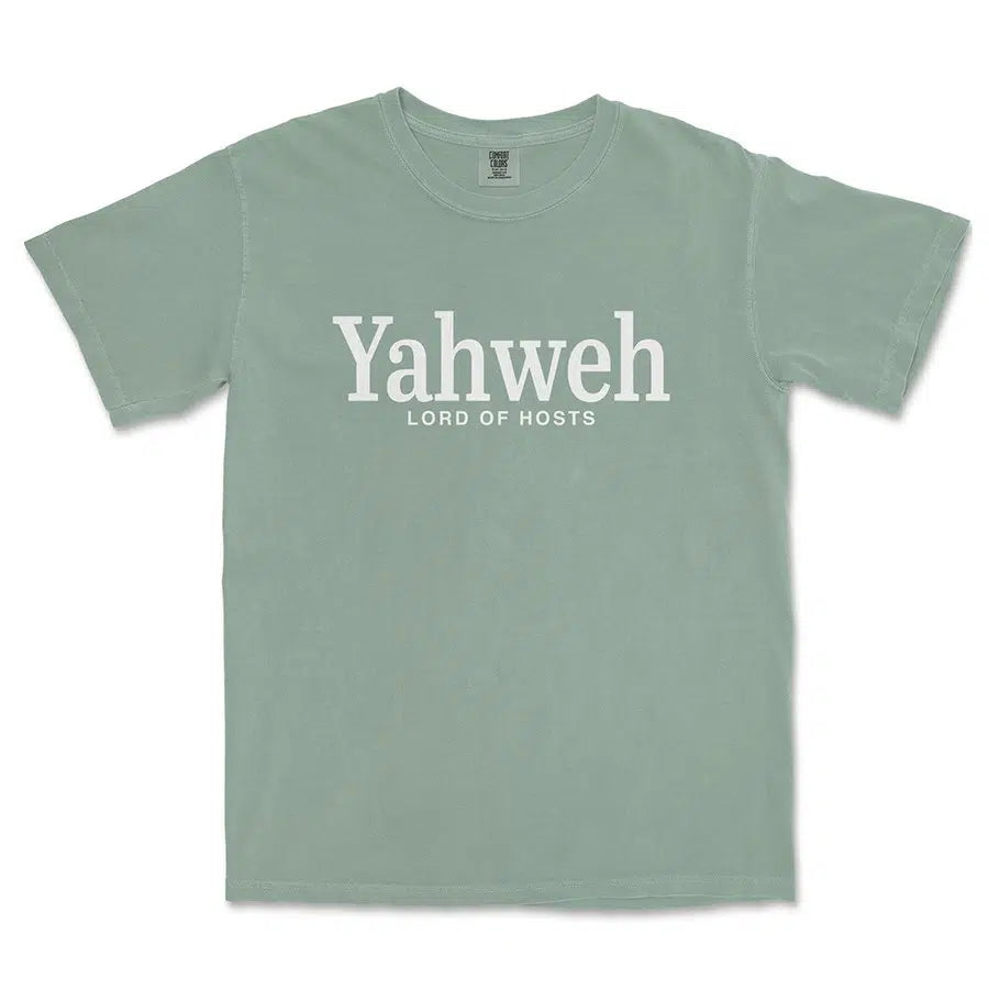 Yahweh Lord of Hosts Unisex Tee in black color
