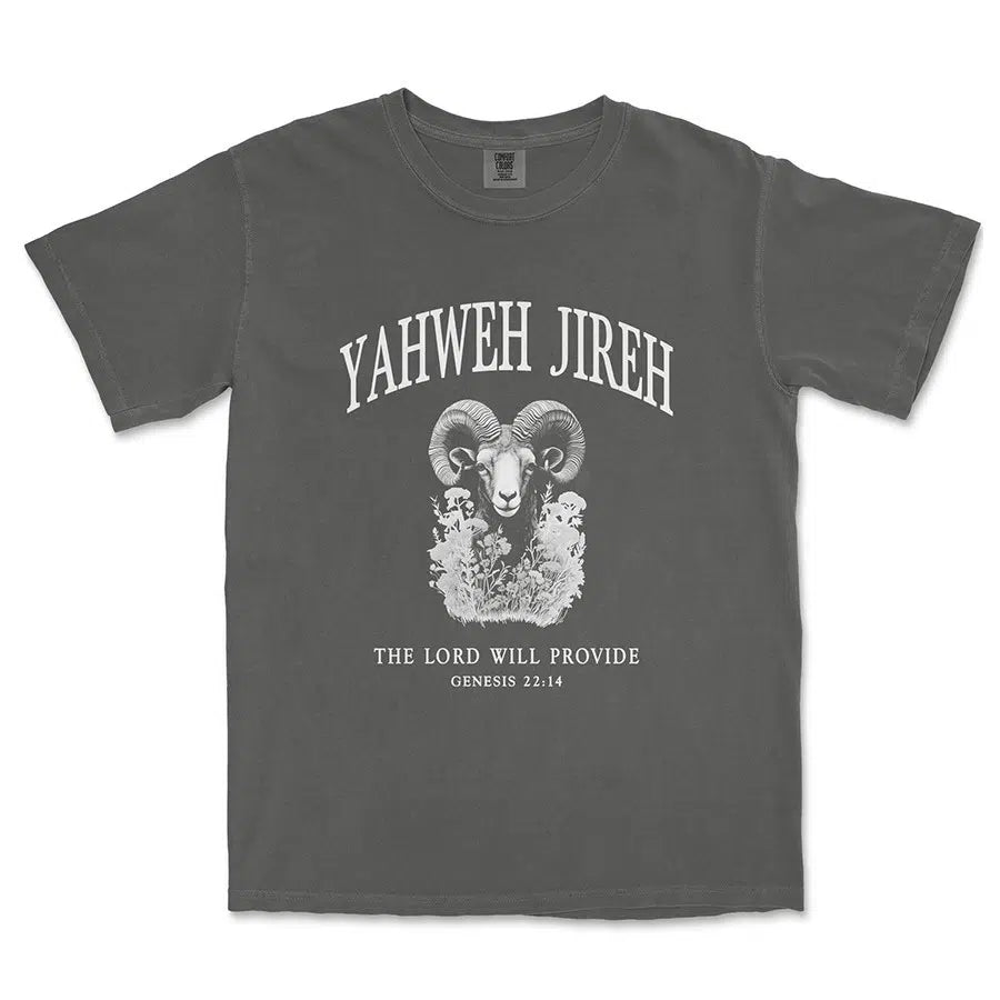 Yahweh Jireh Unisex Tee in black color