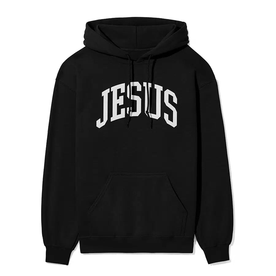 Jesus Unisex Hoodie in black color