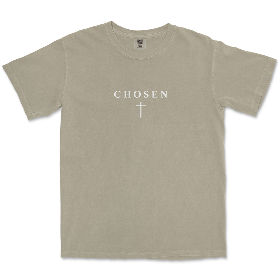 Chosen Christian t-shirt in violet
