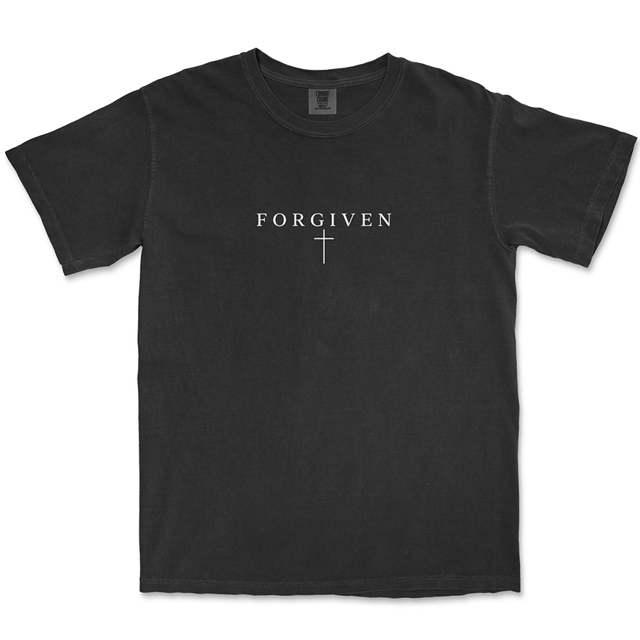 Forgiven Christian t-shirt in black