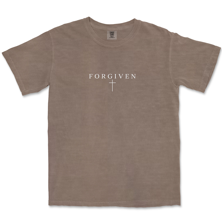 Forgiven Christian t-shirt in espresso