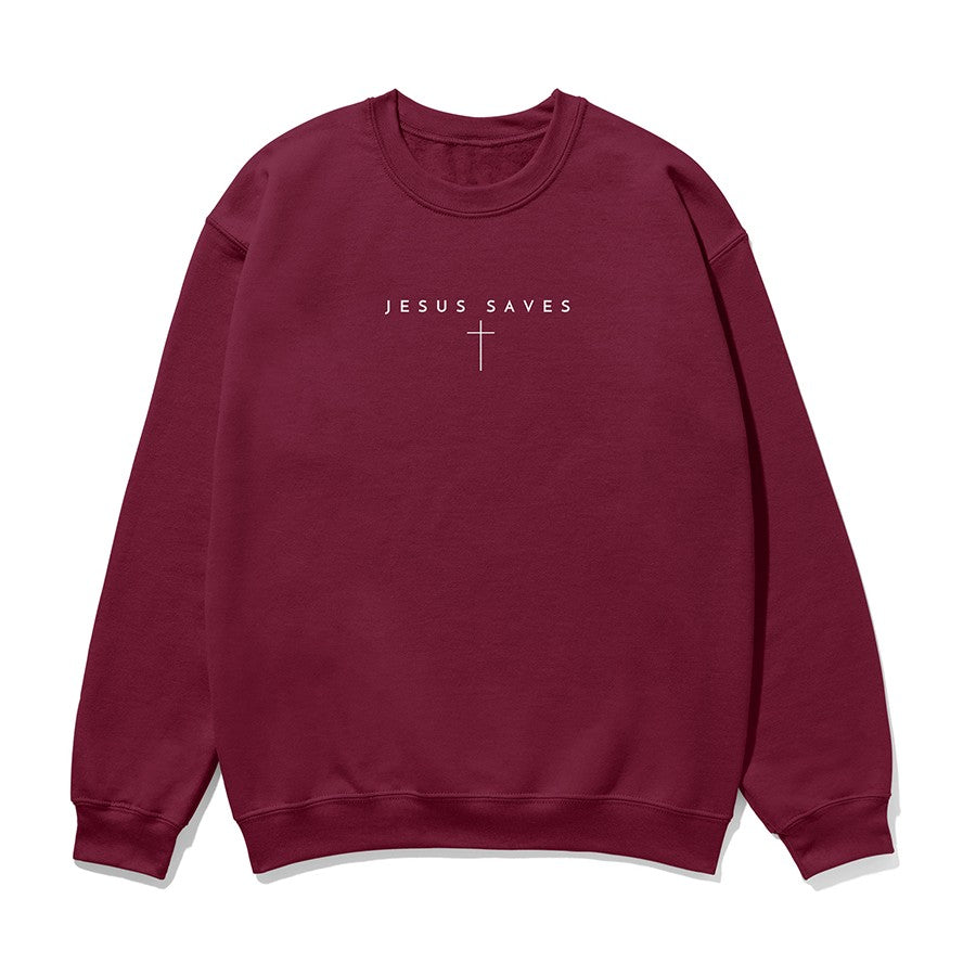 Jesus Saves Cross Unisex Sweatshirt