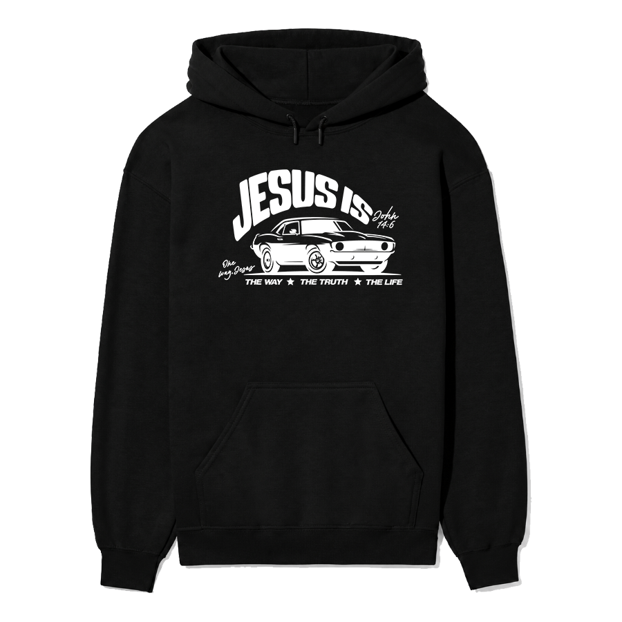 Jesus The Way The Truth The Life Unisex Hoodie