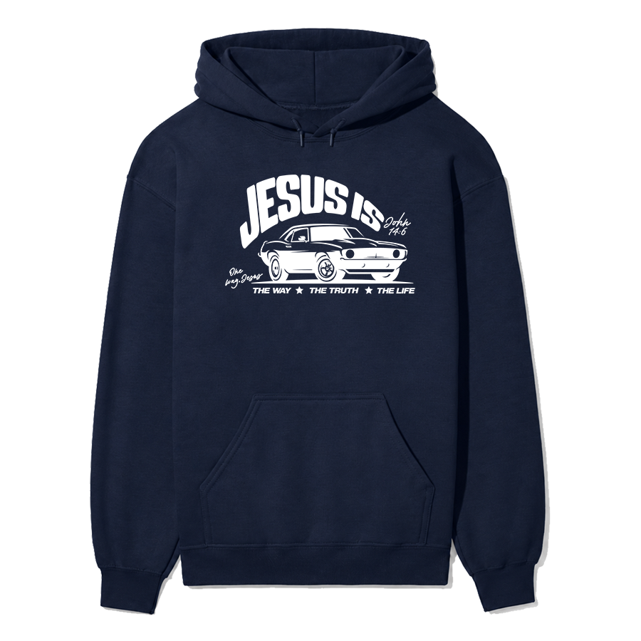Jesus The Way The Truth The Life Unisex Hoodie