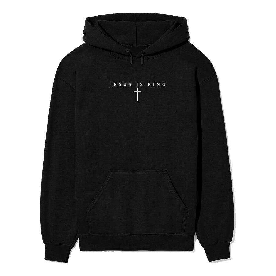 Jesus is King Cross Unisex Hoodie