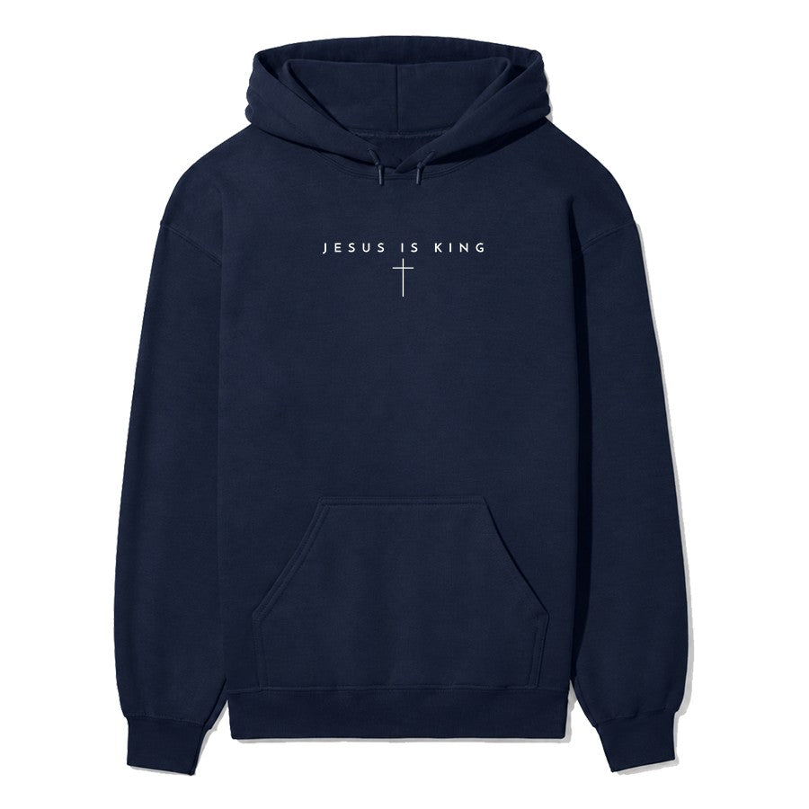 Jesus is King Cross Unisex Hoodie