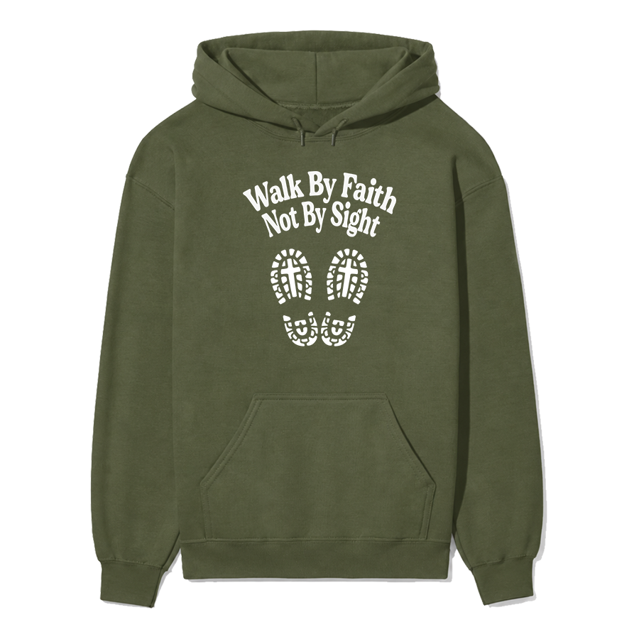 Walk By Faith Not By Sight Unisex Hoodie