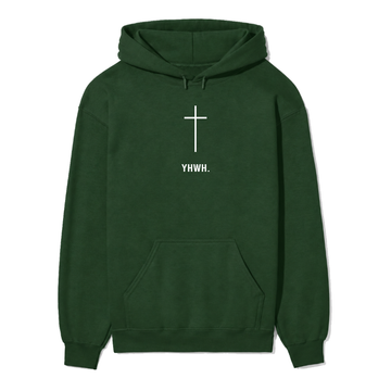 YHWH Cross Unisex Hoodie