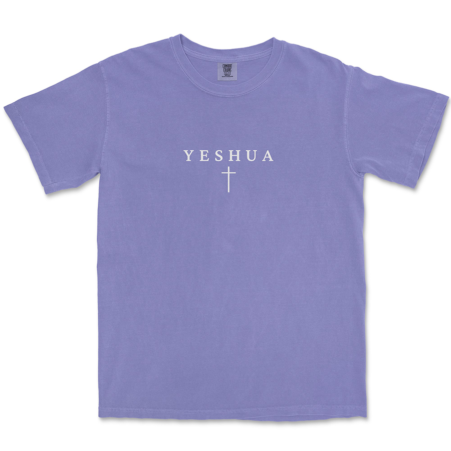 Yeshua Christian t-shirt in violet